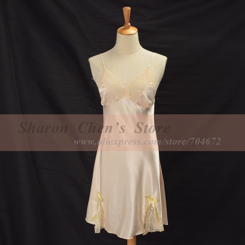 Silk Nightgown Set5