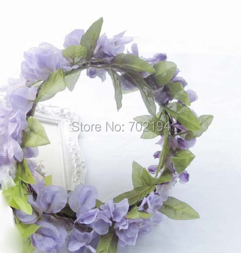 crowns silk wreaths hoop crowns head hawaii 5x Boho flower halo Wedding white flower bridal crowns silk wreaths hoop crowns head hawaii 5x Boho flower halo Wedding white flower bridal