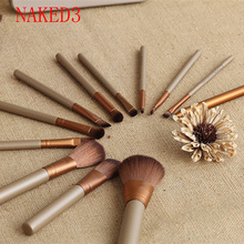 NAKED3 Power brush URBAN makeup brushes 12pcs/set nake 3 Professional make up brush kit maquiagem maquillaje beauty WITHOU BOX