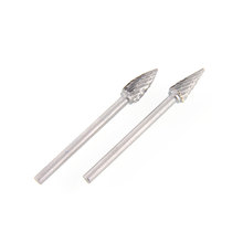 New 10 in 6mm Grinding Head Tool Tungsten Carbide Polish Burr Rotating Drill Available Die Grinder
