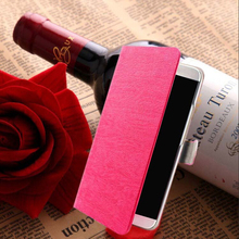 2015 New Top Wood Luxury Fashion Leather Case For Lenovo A536 With card Holder Flip Cell