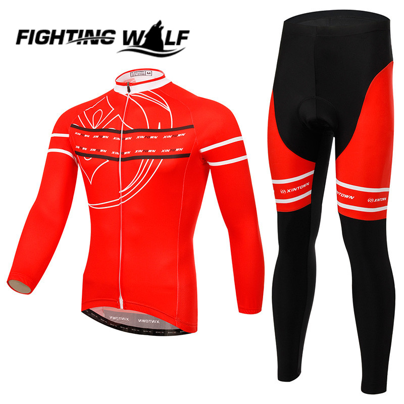 Outdoor Camping Sportswear Bicycle Cycling Clothing Jersey Pants Set Bike Bicycle Riding Racing Jacket Long Sleeve Suit S-XXXL Outdoor Camping Sportswear Bicycle Cycling Clothing Jersey Pants Set Bike Bicycle Riding Racing Jacket Long Sleeve Suit S-XXXL