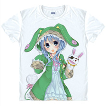 DATE A LIVE T-shirts kawaii Japanese Anime tshirts Manga Shirts Cute Cartoon Kurumi Tokisaki Cosplay shirts 37172682128 tee 135