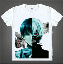Tokyo Ghoul anime Printed Men’s T-Shirt T Shirt For Men women 2016 New Short Sleeve