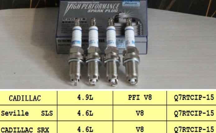 Replacement Parts for cadillac SRX SLS cts PFI V8 4 9L 4 6L Platinum iridium spark