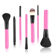Professional 7Pcs set beauty Makeup Brushes Set Tools Cosmetic Make Up Brush Set Hot