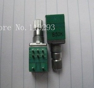 [SA]9mm Plastic double switch with adjustable volume control potentiometer resistance 10K50K B503B103--50pcs/lot