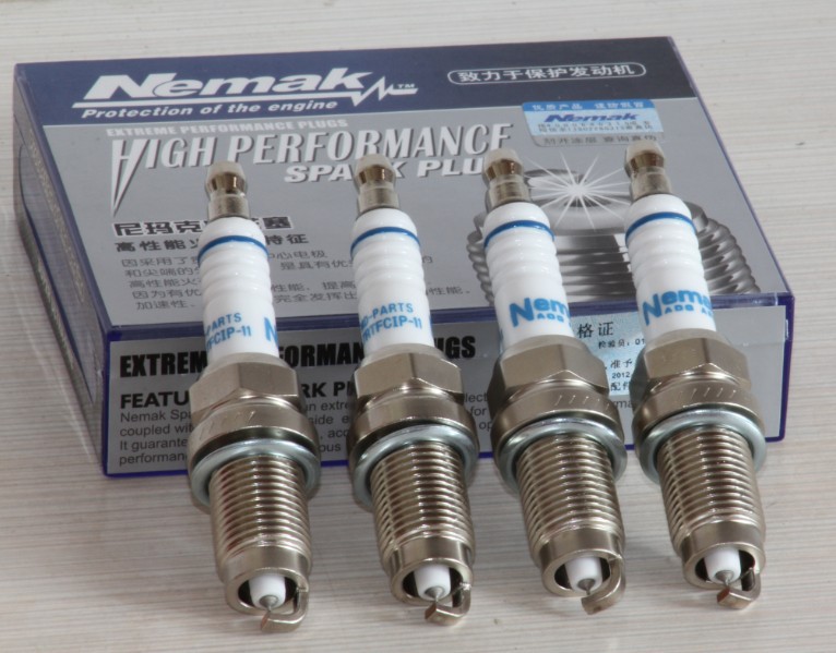 Replacement Parts Platinum iridium spark plugs car candles for hyundai rena 1 4l 1 6l G4FC