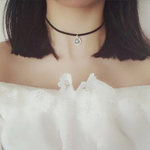 Newest fashion jewelry accessories Bohemia moon heart star Elephant silver plated Chokers necklace gift for couple girl N104