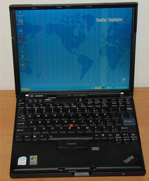 Original Lenovo X61 Laptop 12 1 Core2 Duo 2GHz 2GB 80GB Good Working Condition