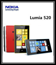 Original Refurbished Unlocked Nokia Lumia 520 cell phone Dual core 8GB ROM 5MP GPS Wifi 4.0″ IPS unlocked windows phone