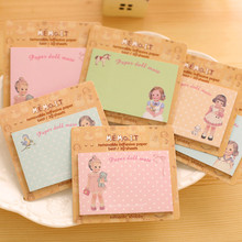 Cartoon Memo Pad Cute Post It Sticky Note Post-it Sticker Office Stationery Planner Notepad Notebook Scrapbook 1pcs/lot ARC278