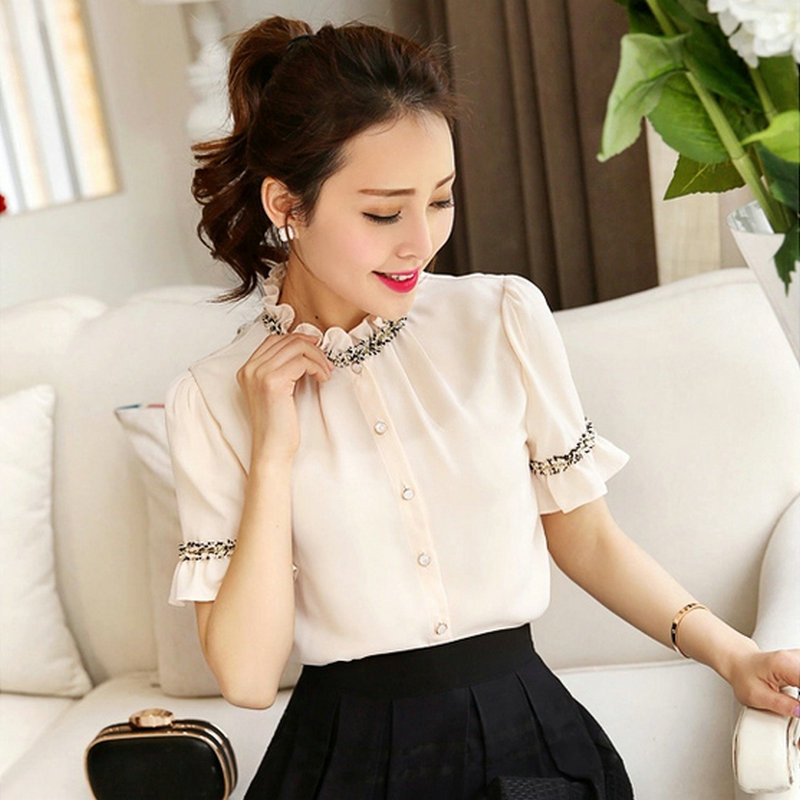 http://g01.a.alicdn.com/kf/HTB1SJ0oJXXXXXXNXFXXq6xXFXXXG/Korean-Clothing-Fashion-Chiffon-Ruffled-Blouse-Women-Graceful-Pink-Shirts-For-Women-Top-Ruffle-Neckline-Women.jpg