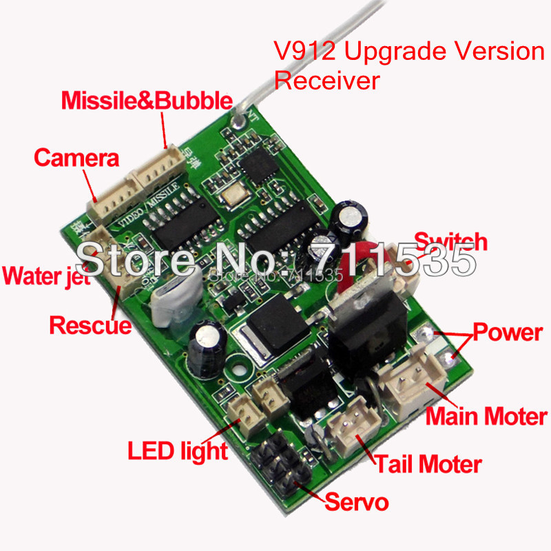 Rc Helicopter Circuit Board Diagram