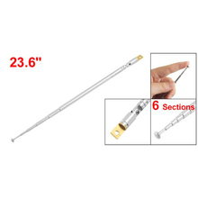 Hot Selling Replacement 60cm 6 Sections Telescopic Antenna Aerial for Radio TV