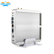 Fanless Barebone i5 Mini PC Win10 3 Years Warranty Mini Computer Intel Core i5 4200U i3 5005U 4K HTPC TV Box DHL Free Shipping