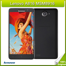 Original Lenovo A816 5 5 inch IPS Screen Android OS 4 4 4G CellPhone Snapdragon MSM8916