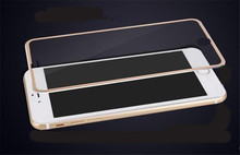 Clear Front Screen Protector for iPhone6 Tempered Glass Full Cover 3D Curve Edge Titanium Protective Film Full Coverage