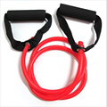 Fitness and Body Building Resistance Band Stretch Fitness Tube Cable Yoga Exercise Bands