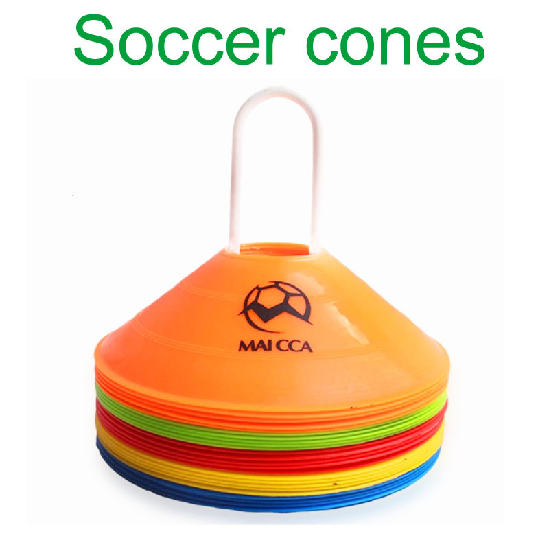 100 pieces Wholesale DHL ship Field Marker Soccer Discs Training equipment pro space markers Football Cones Sing of disk