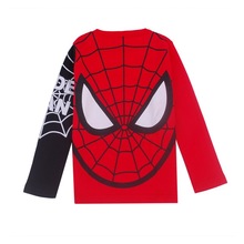 Hot sale Kids Boys Baby Girls Spiderman Hero boys t shirt long Sleeve kids Tops 100