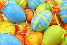 photography background 200CM*150CM New arrival A lot of eggs photo studio Easter day zzj4