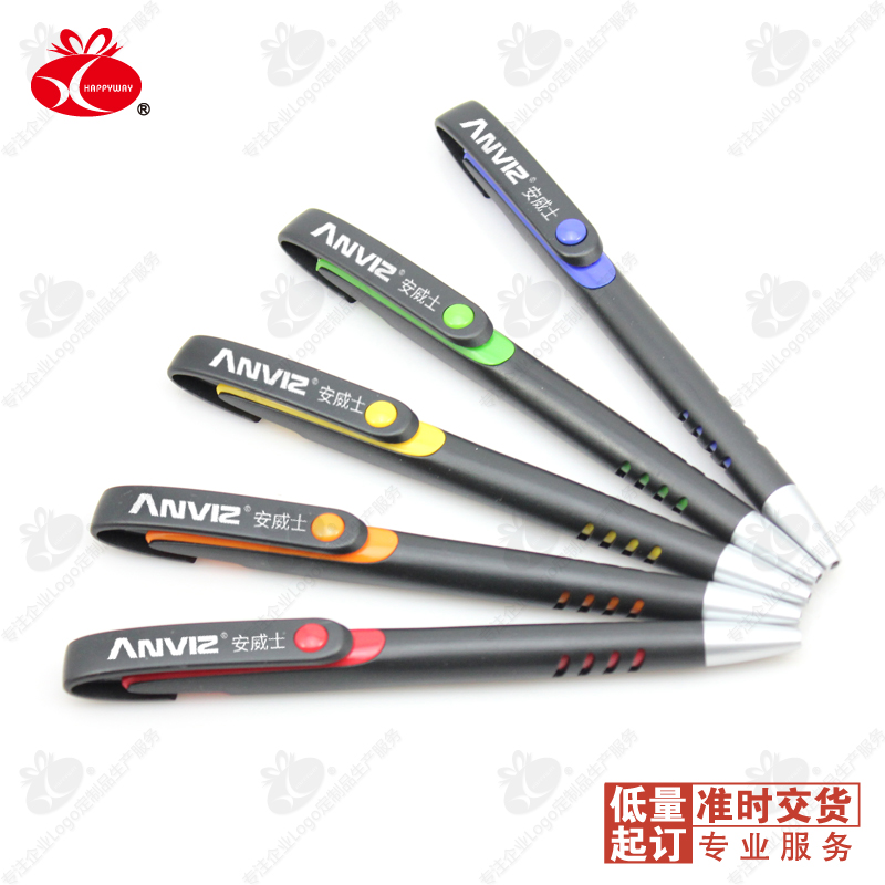 custom 500pcs lot dhl black rod idea pen custom logo business office