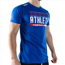 2016 Gym Athletics Printed T Shirt men Fitness and Bodybuilding tshirt homme moda Sport ropa deportiva hombre de marca 7 Model