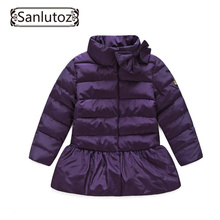 Children Jackets Girls Outerwear Coats Brand Down Trench Coat Winter Suits Girls Windbreaker Child Snowsuits Kids Clothes