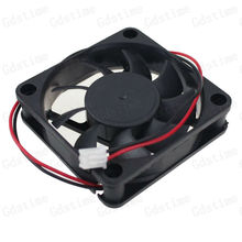 10 Pieces Lot GDT 2 Wire 12V 3D Printer Equipment Brushless DC Cooling Fan 6CM 60MM