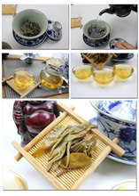 Ancient tree leaves Puerh tea raw shen puer tea cake 200 grams lose weight free shipping