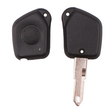 Free Shipping New 1 Button Remote Fob Key Shell Case For Peugeot 106 206 306 405 Uncut Blade