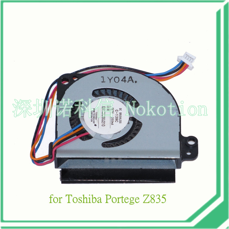 G61C0000J210 for toshiba portege Z835 Z830 LAPTOP cooling fan 4PIN