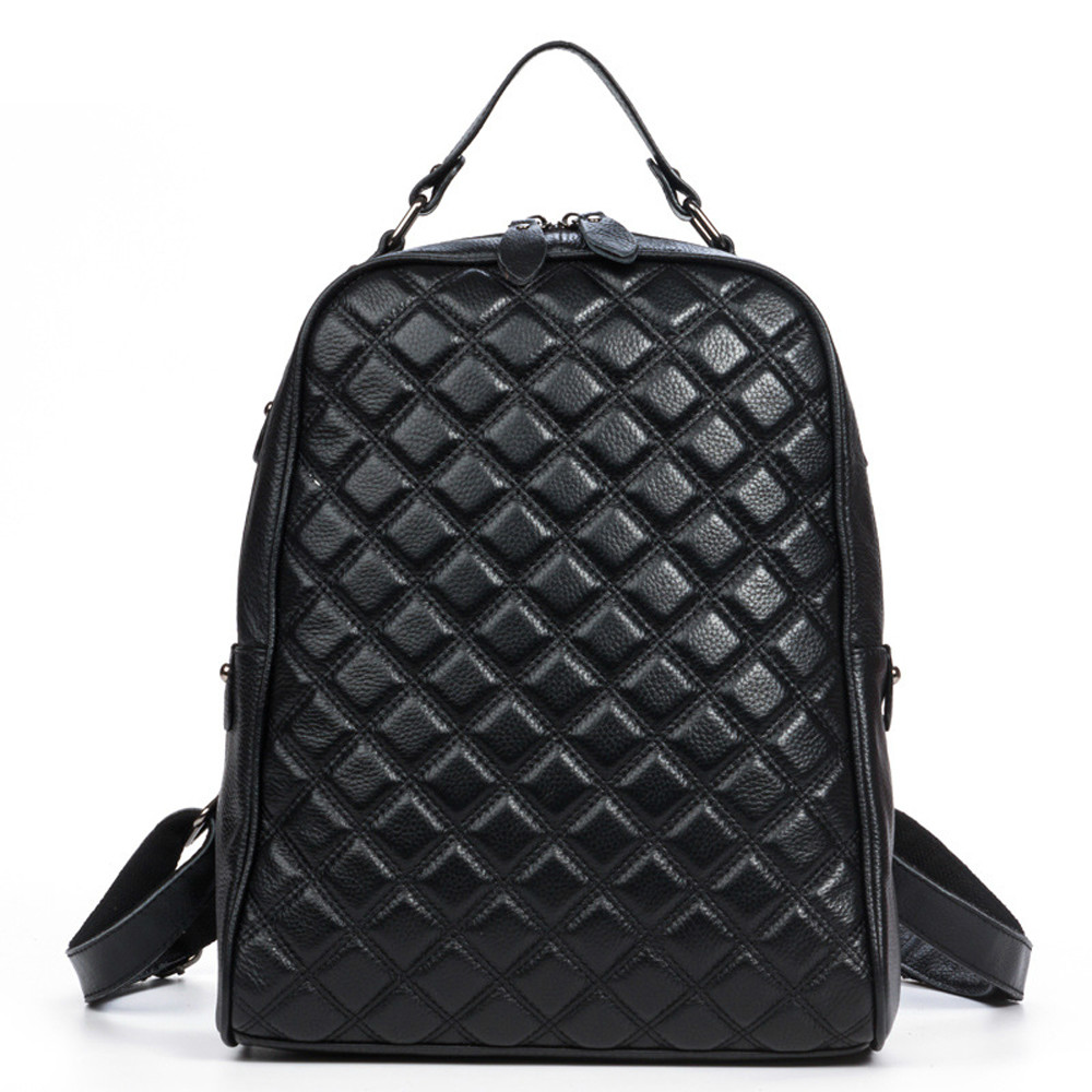 2015 New Arrival Vintage Women&#39;s backpack leather women bags Designer Laptop Backpack Solid ...