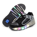 Led Flashing Lights Children Heelys Sneakers with Wheels Kids Roller Skate Shoe with Wheels for Boys
