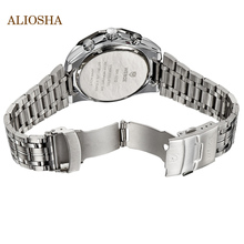 ALIOSHA Top Sale WEIDE Men s Sports Quartz Watches Casual Diver for Men With Full Stainless