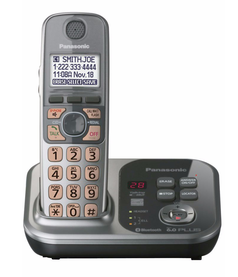 1 Handsets KX TG7731S 1.9 GHz Digital wireless phone DECT