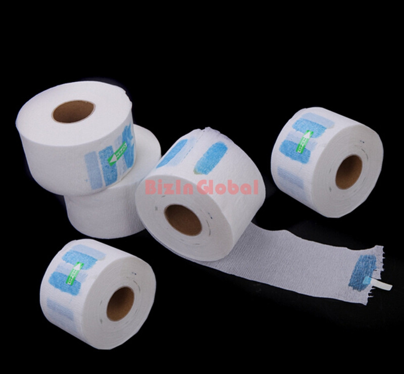 Neck Ruffle Roll Professional Hair Cutting Salon Disposable Hairdressing Collar (4)