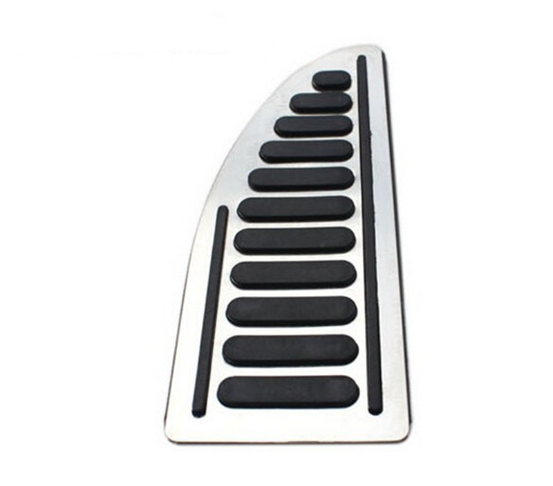 For Ford Focus 2 focus 3 Fiesta Mondeo Kuga Footplate Footboard Pedal Foot Rest Pedal cover stainless steel (1)