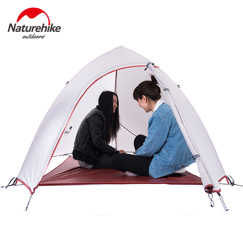 Фотография 2016 New Fashion 2 Person Tent 20D Silicone Fabric Tent Double-layer Camping Tent Lightweight Tent