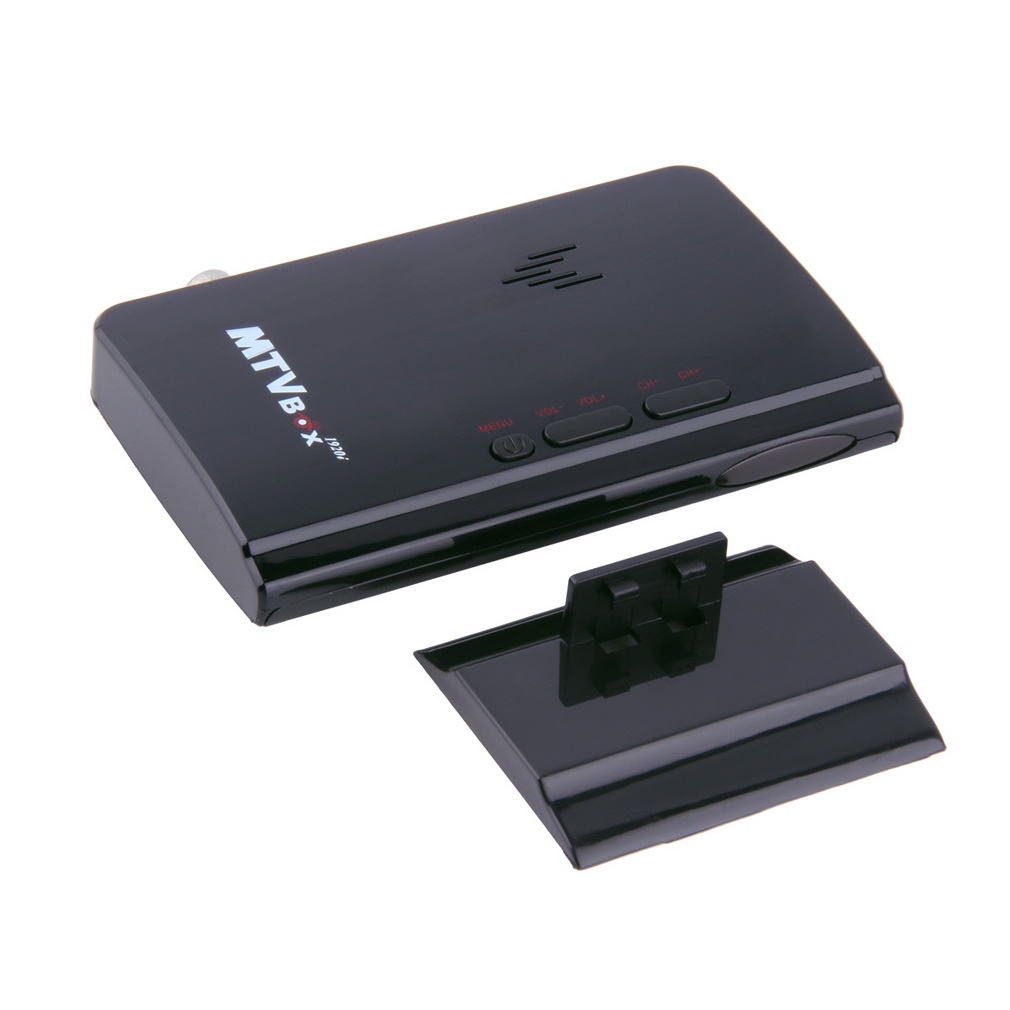 Newest External LCD CRT VGA External TV Tuner PC BOX Receiver Tuner HD 1080P Speaker TV Box With Remote Control EU High quality