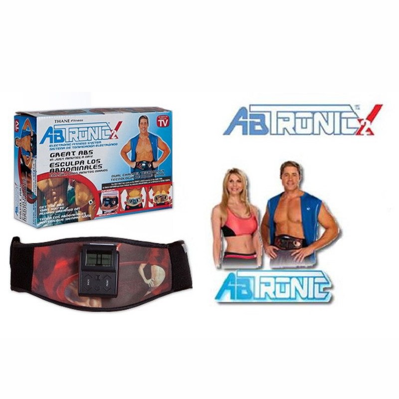 Hot Sale Ab Tronic X2 Dual Fitness Belt Slimming Belt Vibration BeltSlimming Vibrating Fitness Belt Release Muscles Exercise-9