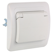 Germany European AC Power Socket 16A 250V Korea Wiring Receptacle Power Outlet Schuko BI132