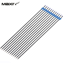 Maxin New Arrival 12X 4 2mm Inner Diameter Archery Carbon Arrows 32 81cm Length Arrow Carbo