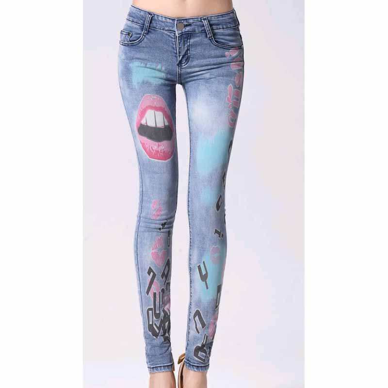 Jeans Pattern Ladies | new arrival jeans woman casual light blue pencil jean Jeans Pattern Ladies | new arrival jeans woman casual light blue pencil jean