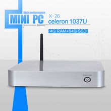 INTEL C1037U Celeron mini pc computer networking industrial pcs support youtube, mesenger, skyp, video call
