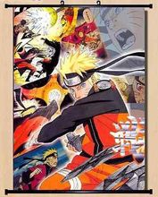 Home Decor Cosplay Naruto uzumaki naruto and hyuga hinata Wall Scroll Poster X02