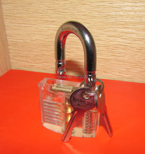 Bullkeys transparente Cutaway práctica candado herramientas del cerrajero con envío gratis 1 unids/lote