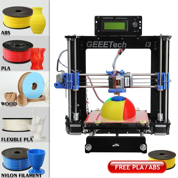 Support Five Materials Reprap Prusa I3 3d Printer Machine 8mm