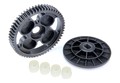 RC racing Baja upgrated parts metal 57T Spur Gear for 1 5 Baja 5B 5T 5SC
